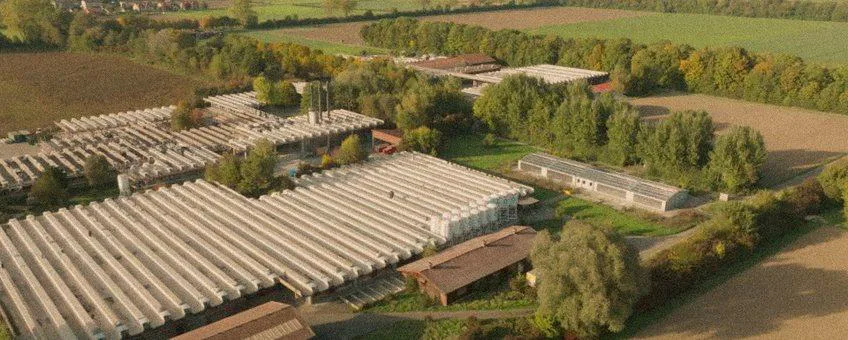 Vue aérienne du site AgriCo