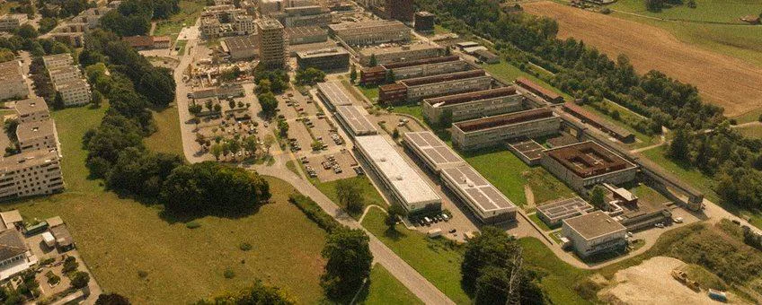 Vue aérienne du Marly Innovation Center
